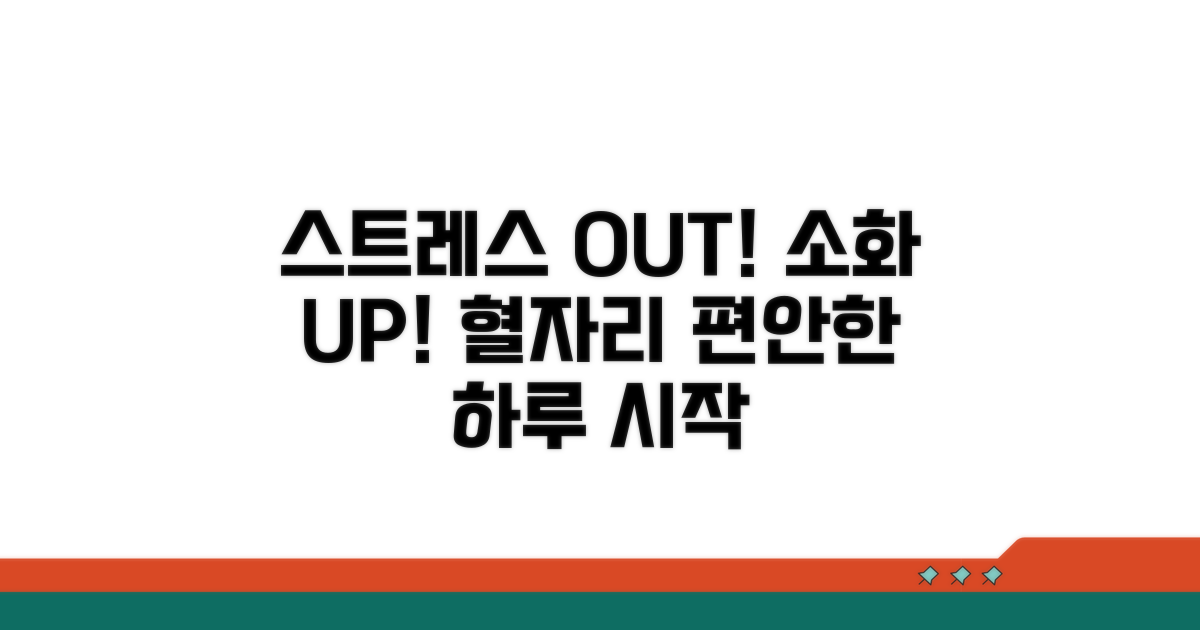 스트레스 완화 소화 촉진 혈자리