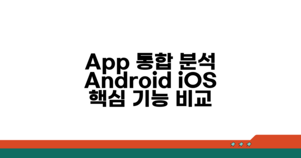 Android, iOS 앱 통합 기능 상세 분석
