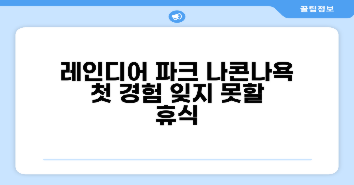 레인디어 파크 리조트: 나콘나욕에서의 첫인상