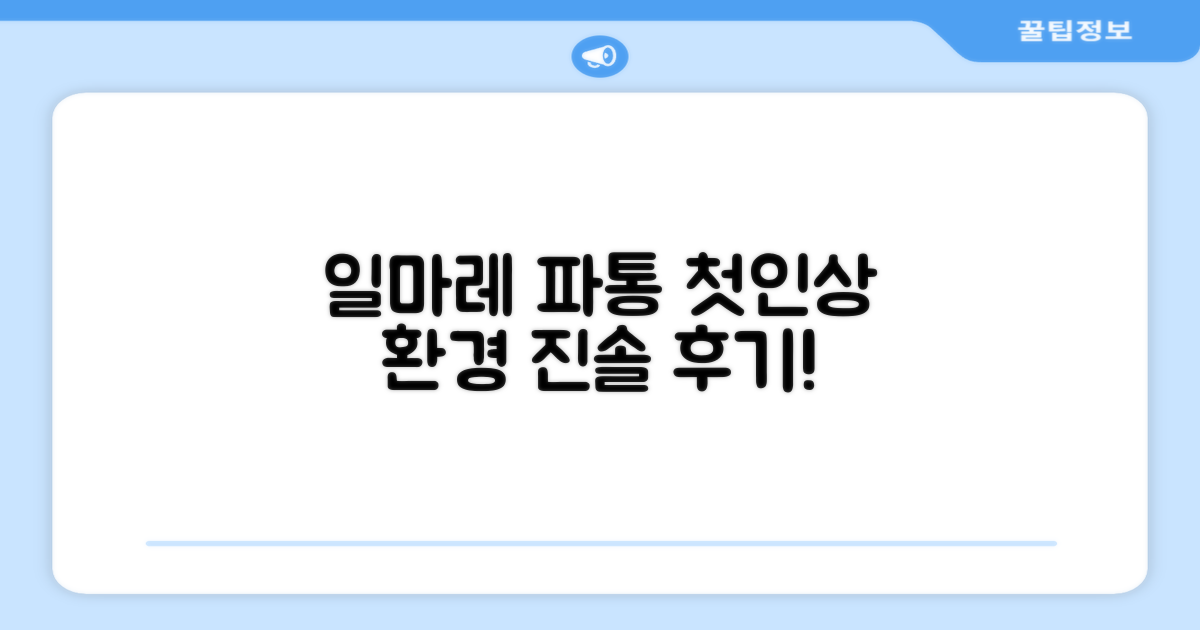 일마레 파통 플레이스: 첫인상과 주변 환경