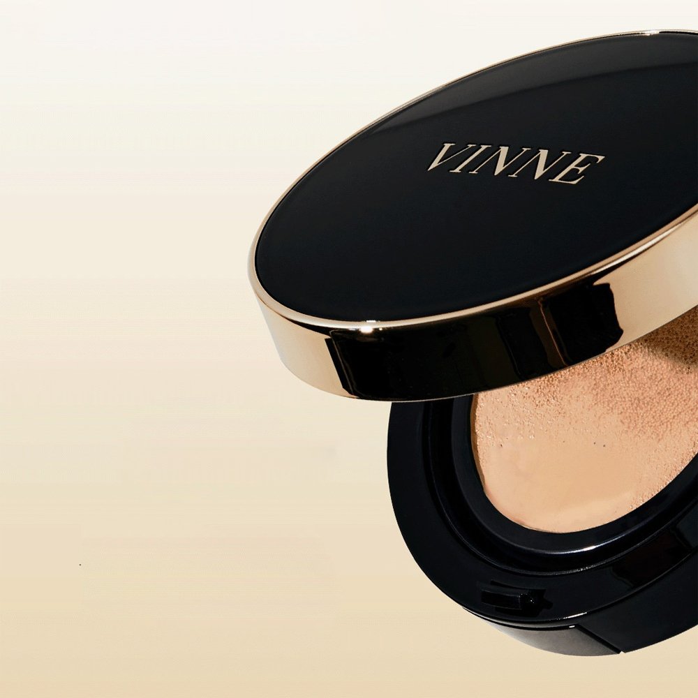 빈느 에센스 광채 쿠션 15g SPF50+ PA++++, 21호라이트베이지, 1개 상세 이미지 2