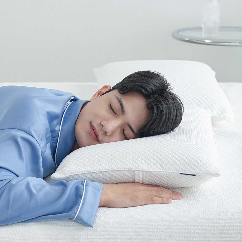 경추베개 낮은 기능성 숙면 경추목베개 에어쿨링베개 상세 이미지 1