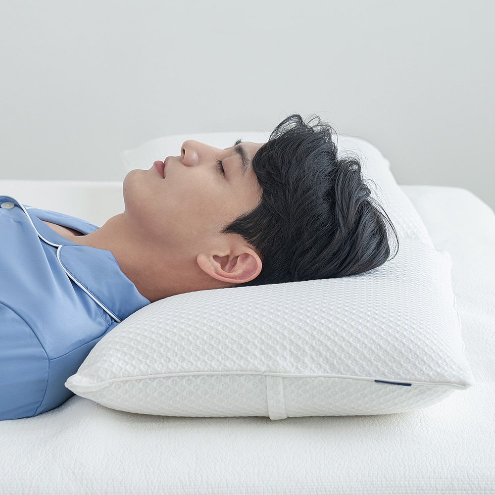 경추베개 낮은 기능성 숙면 경추목베개 에어쿨링베개 상세 이미지 2
