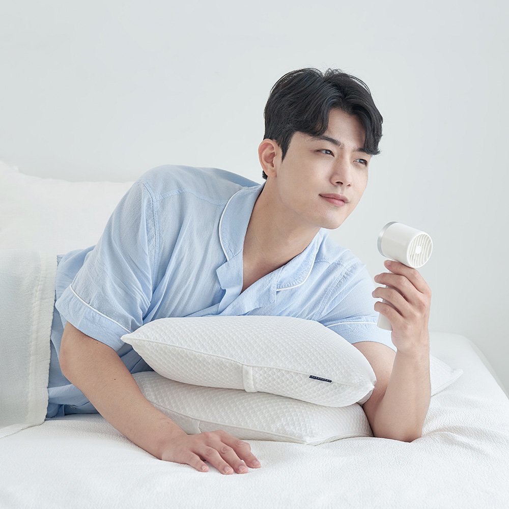 경추베개 낮은 기능성 숙면 경추목베개 에어쿨링베개 상세 이미지 2