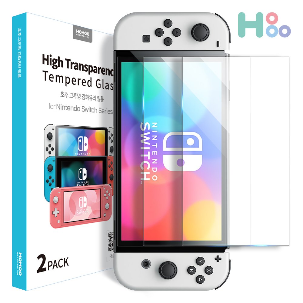 호후 닌텐도 스위치 OLED 강화유리 액정 보호필름 v1 상세 이미지 1