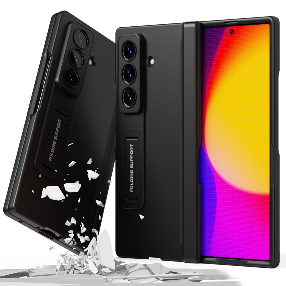아이엠듀 힌지보호 슬림 케이스 블랙, 갤럭시Z 폴드7 상세 이미지 2