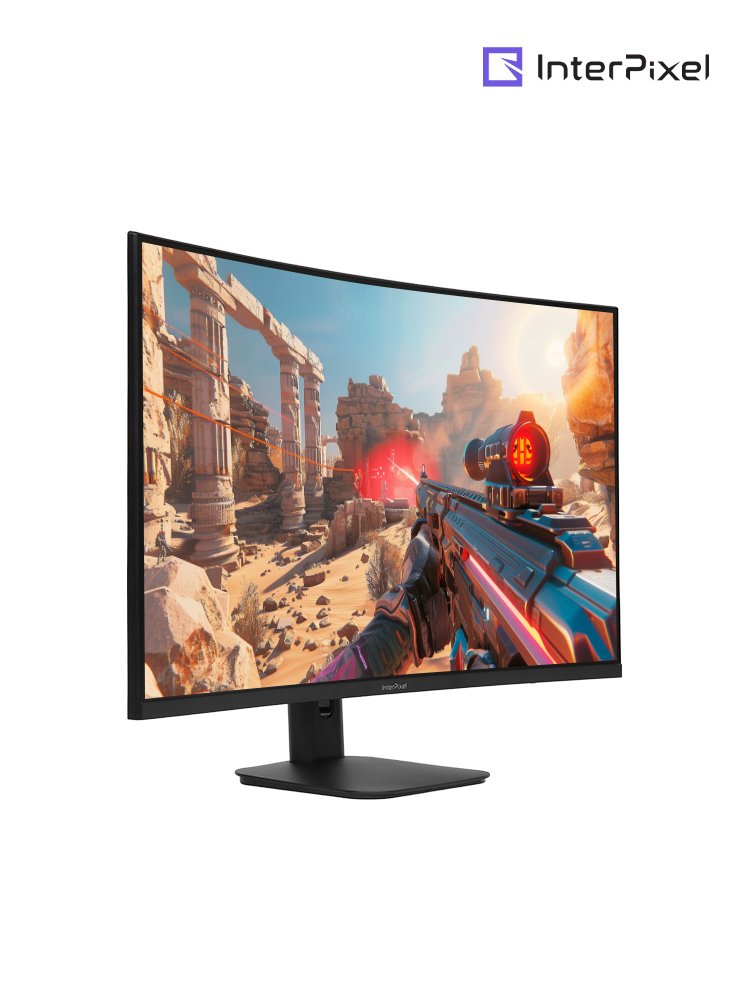 인터픽셀 IPQ3245 QHD FAST VA 180Hz커브드 게이밍모니터 80~81cm(32인치), 무결점 상세 이미지 1