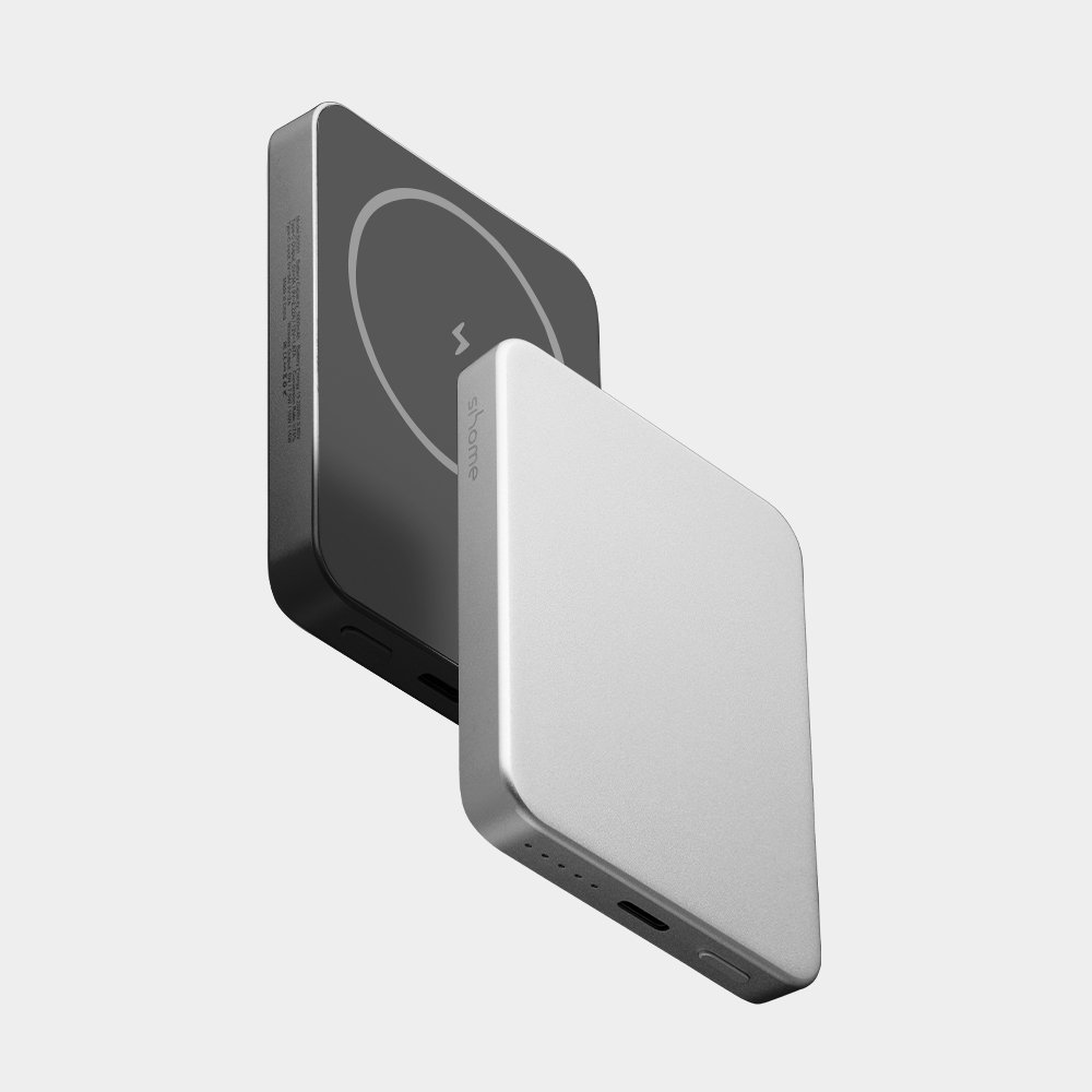 시홈 무선 고속충전 미니 아이폰 갤럭시 호환 맥세이프 보조배터리 5000mAh 상세 이미지 1