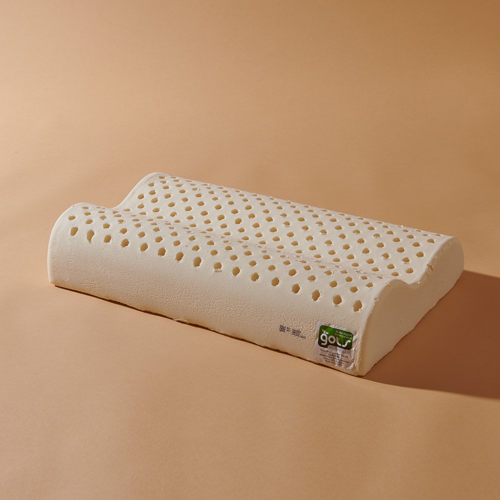 슬립스파 GOLS 오가닉 컨투어H 라텍스 베개 기능성 경추 꿀잠 숙면 높은베개 상세 이미지 1