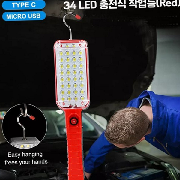 무선 휴대용 랜턴 360도 c 타입 충전 랜턴 캠핑 작업등 상세 이미지 2