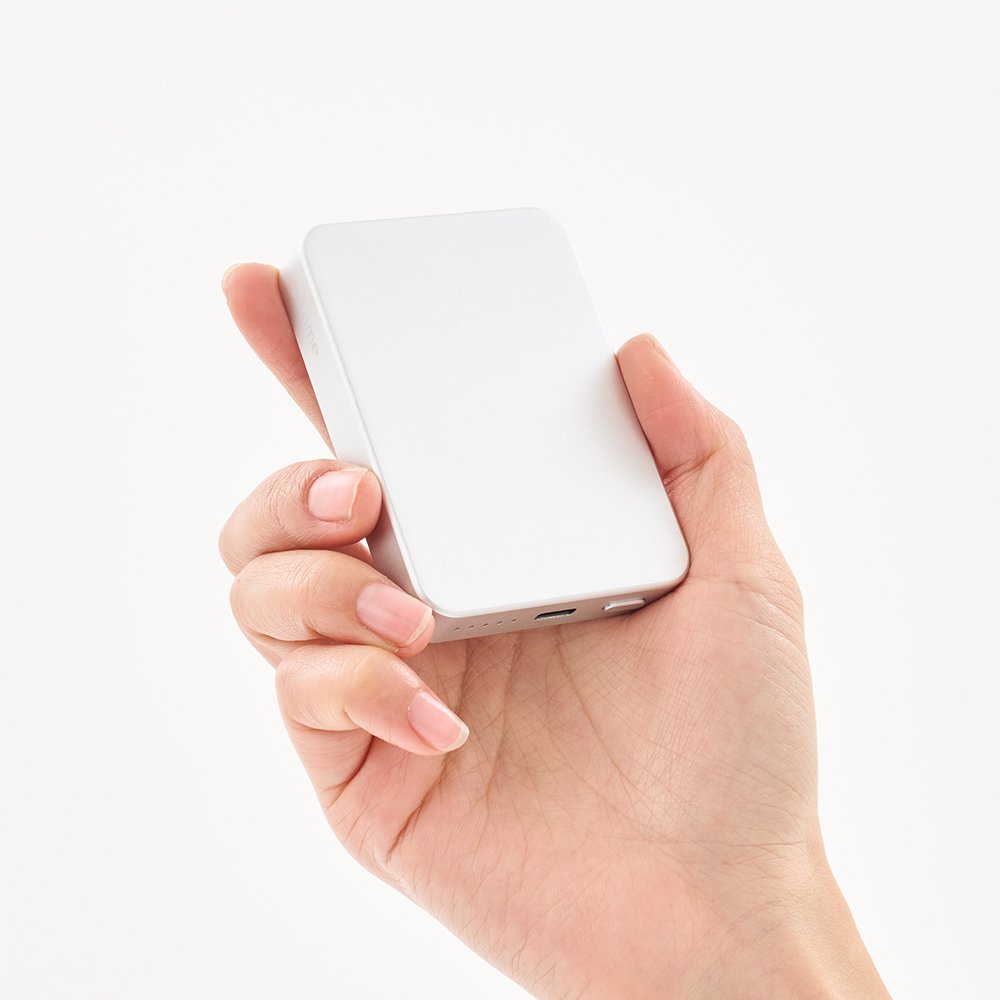 시홈 무선 고속충전 미니 아이폰 갤럭시 호환 맥세이프 보조배터리 5000mAh 상세 이미지 1