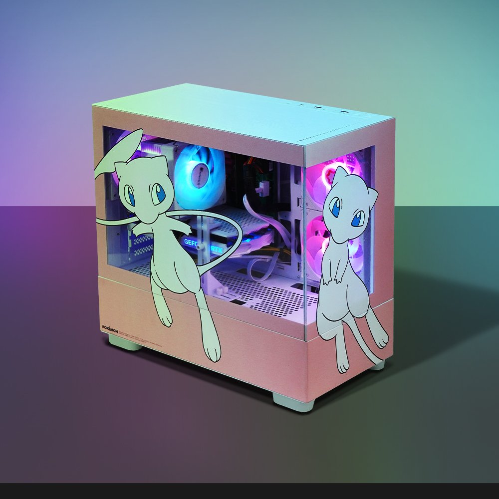 주연테크 포켓몬스터 PC 인텔 코어 울트라7 265K RTX 5080 게이밍 컴퓨터 RAM 16GB SSD 512GB PKM265K58-W 뮤 데스크탑 상세 이미지 1