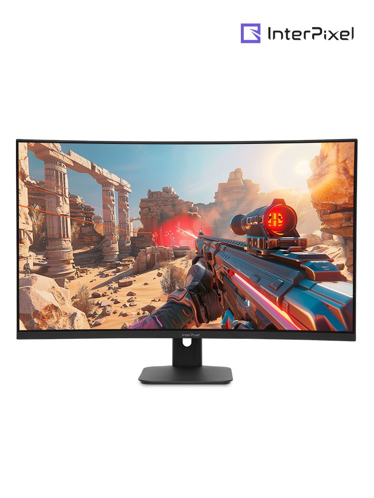 인터픽셀 IPQ3245 QHD FAST VA 180Hz커브드 게이밍모니터 80~81cm(32인치), 무결점 상세 이미지 2