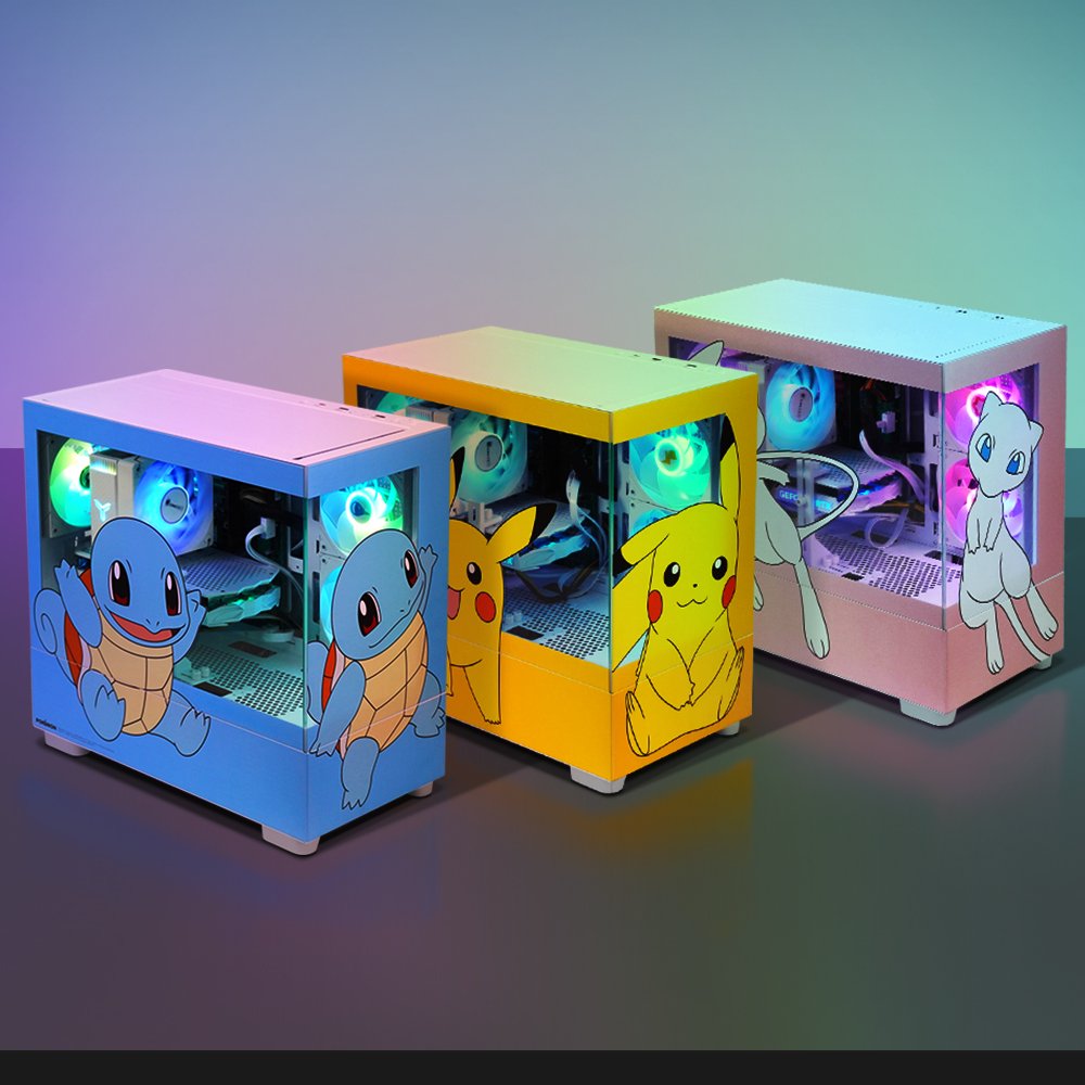 주연테크 포켓몬스터 PC 인텔 코어 울트라7 265K RTX 5080 게이밍 컴퓨터 RAM 16GB SSD 512GB PKM265K58-W 뮤 데스크탑 상세 이미지 1