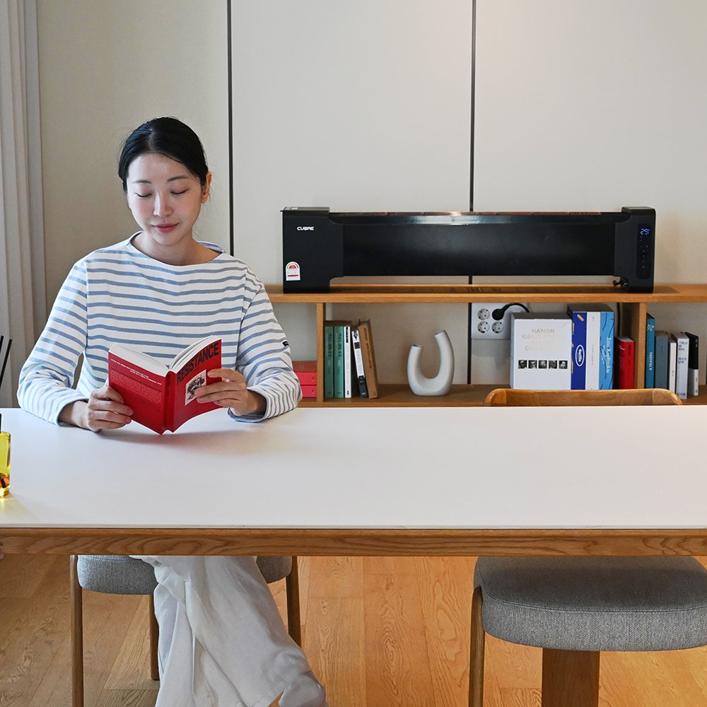 쿠오레 인테리어 불멍히터 가습기 사무실 대형 호텔 무소음 CH-LH20B 상세 이미지 2