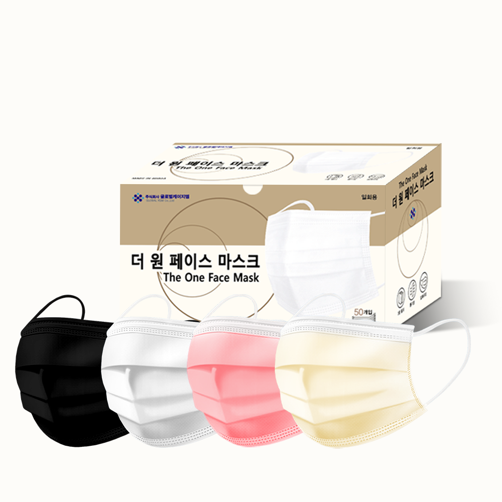 숨편한 덴탈마스크 대형 300매 귀안아픈 마스크 화이트 상세 이미지 2
