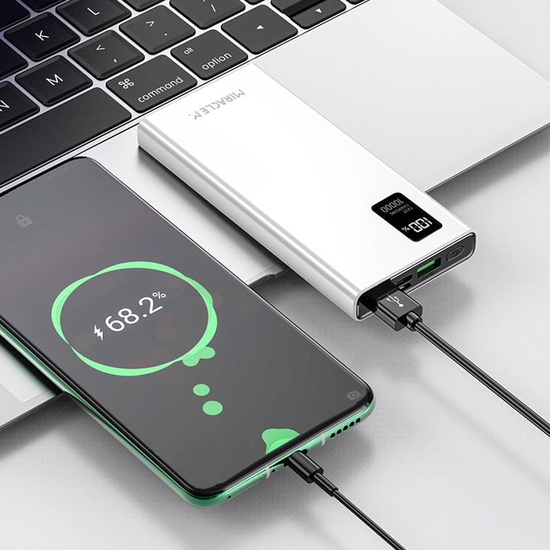 보조 배터리 10000mAh 고속 충전 대용량 아이폰 삼성 C타입 휴대용 핸드폰 기내반입 상세 이미지 2