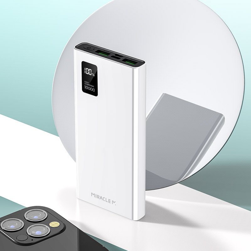 보조 배터리 10000mAh 고속 충전 대용량 아이폰 삼성 C타입 휴대용 핸드폰 기내반입 상세 이미지 2