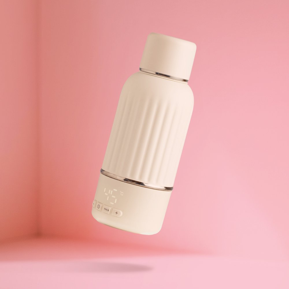 봄봄 휴대용 무선 분유포트 500ml 수질체크 저온살균 상세 이미지 1