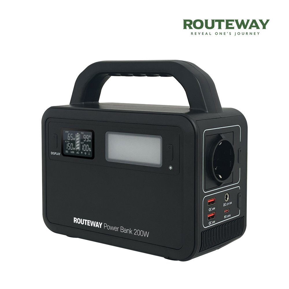 루트웨이 파워뱅크 보조배터리 200W 휴대용 12000mAh 차박 낚시용 PB205W 상세 이미지 2