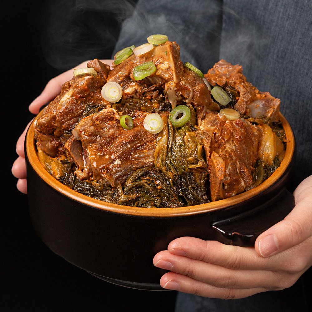 우거지 뼈해장국 감자탕 1kg 해장국 국밥 캠핑음식 상세 이미지 2