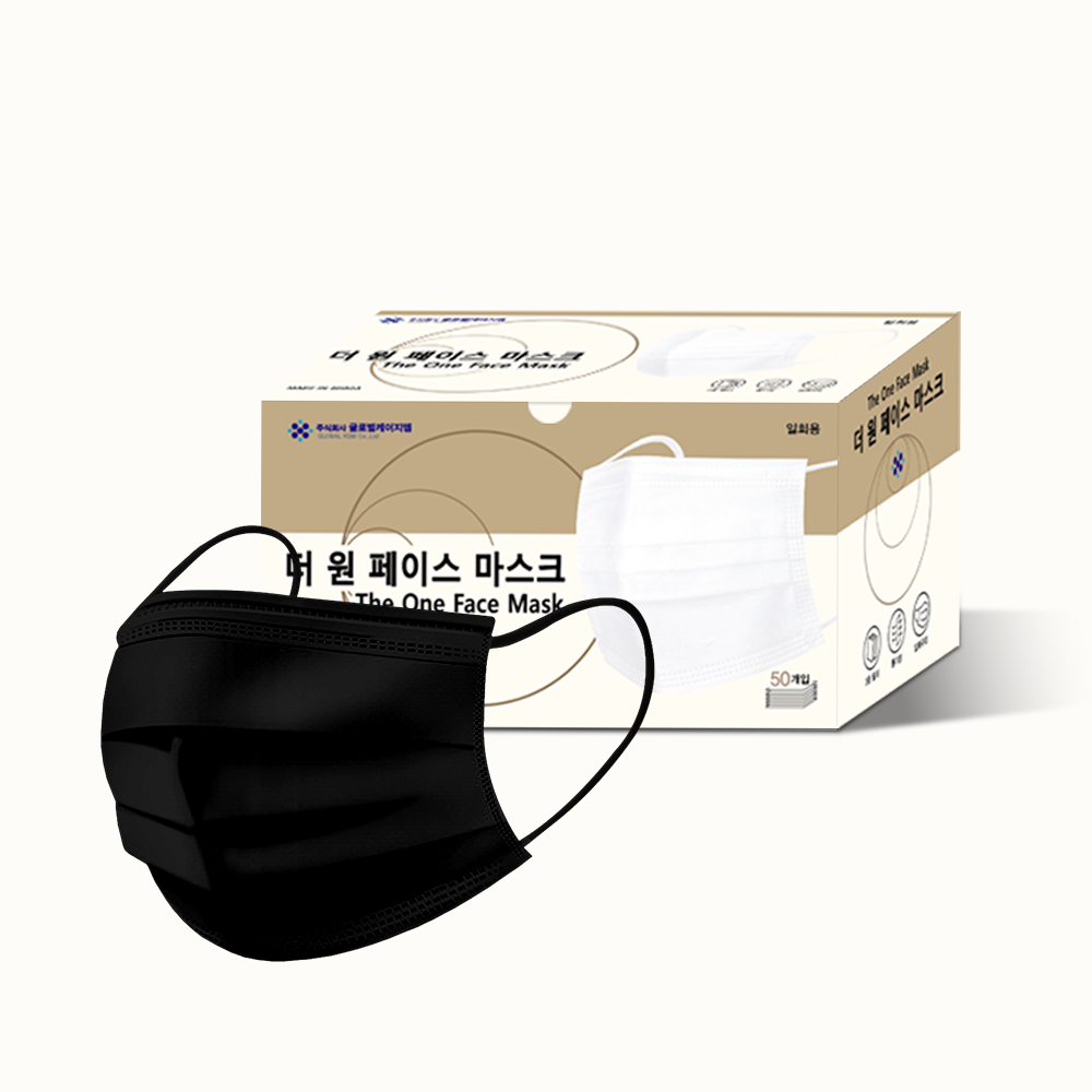 숨편한 덴탈마스크 대형 300매 귀안아픈 마스크 화이트 상세 이미지 2