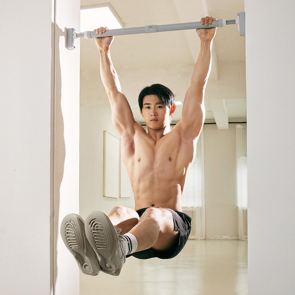 엑사이더 문틀 철봉 보스엑스 턱걸이 풀업바 운동 친업 홈트 단축 치닝디핑 가정용 그네 상세 이미지 2