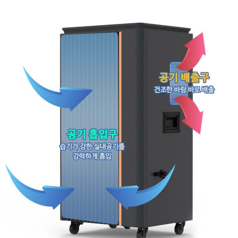캐로스 대형제습기 산업용 창고 매장 전시관 대용량제습기 140L 상세 이미지 2