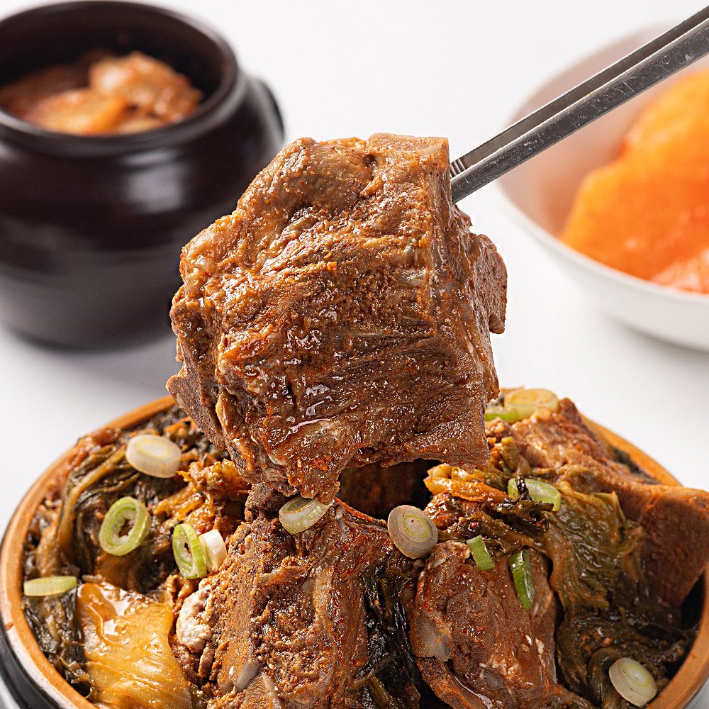 우거지 뼈해장국 감자탕 1kg 해장국 국밥 캠핑음식 상세 이미지 1