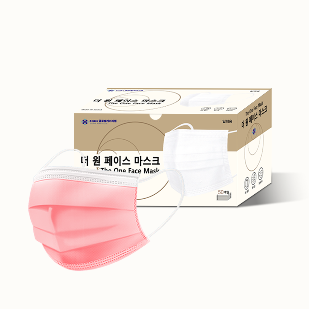 숨편한 덴탈마스크 대형 300매 귀안아픈 마스크 화이트 상세 이미지 1
