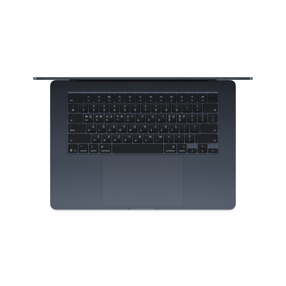 (1차예약) 애플 맥북에어 15 M5 (CPU 10코어/GPU 10코어) 24GB 1TB 미드나이트 MDVN4KH/A 상세 이미지 2
