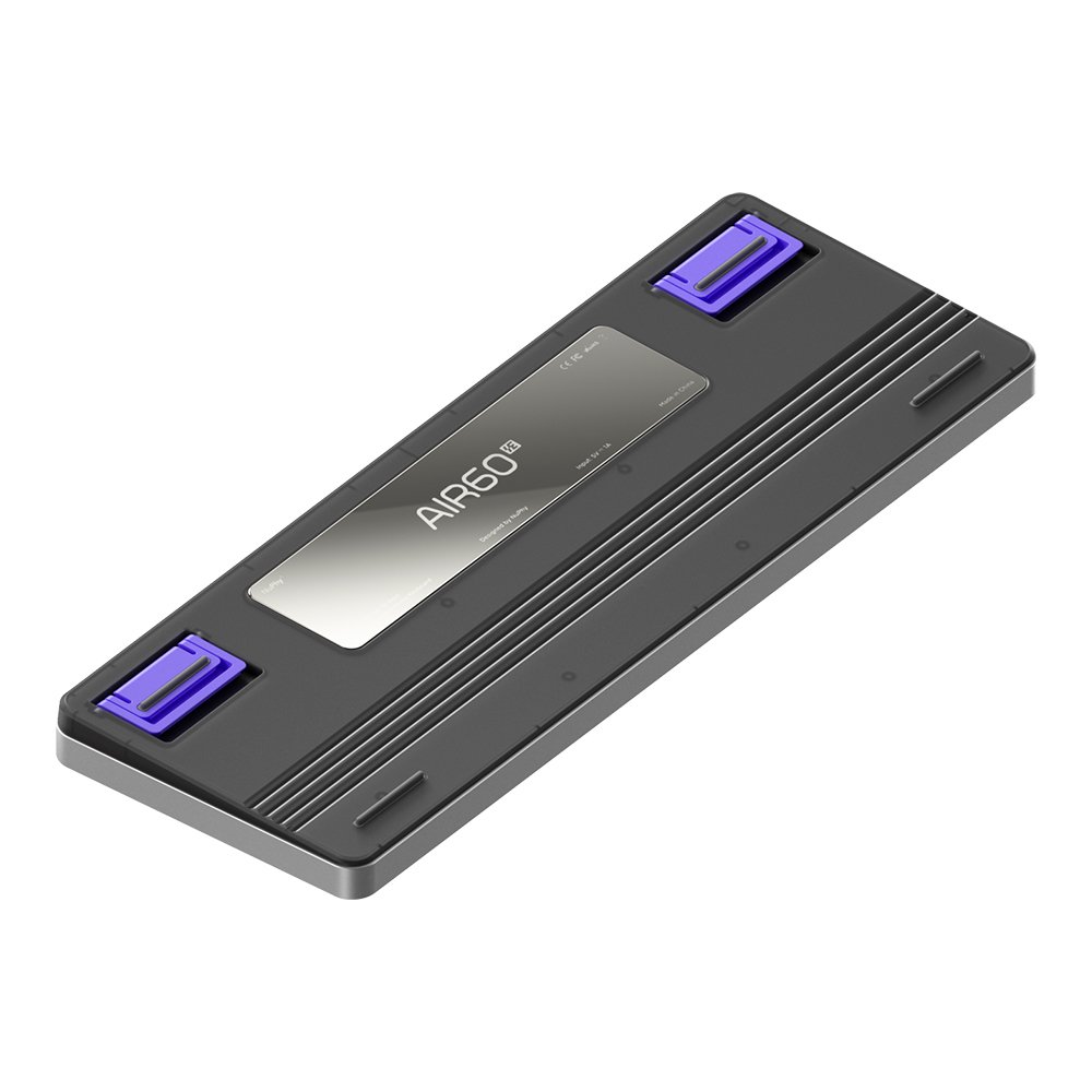 NUPHY AIR60 HE 기계식키보드 래피드 트리거 게이밍 스페이스 실버, 자석축(제이드 프로) 상세 이미지 2